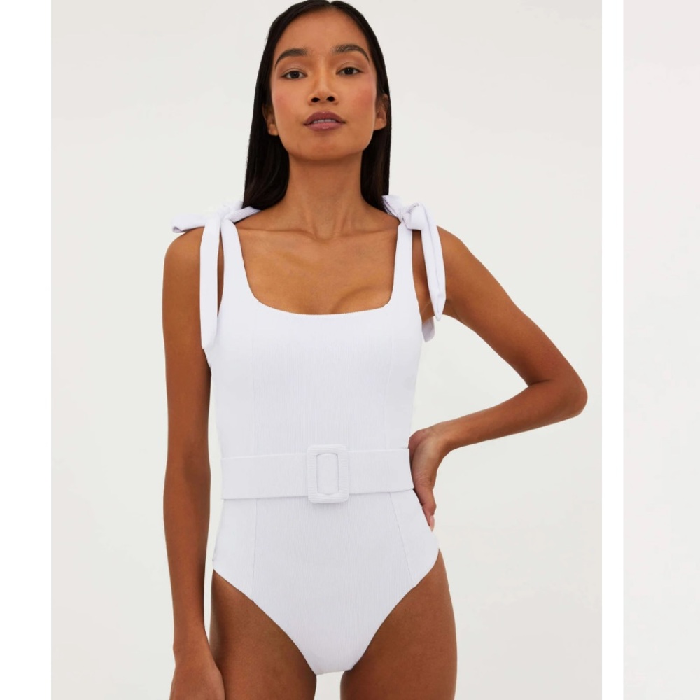 BEACH RIOT -Sydney One Piece White
